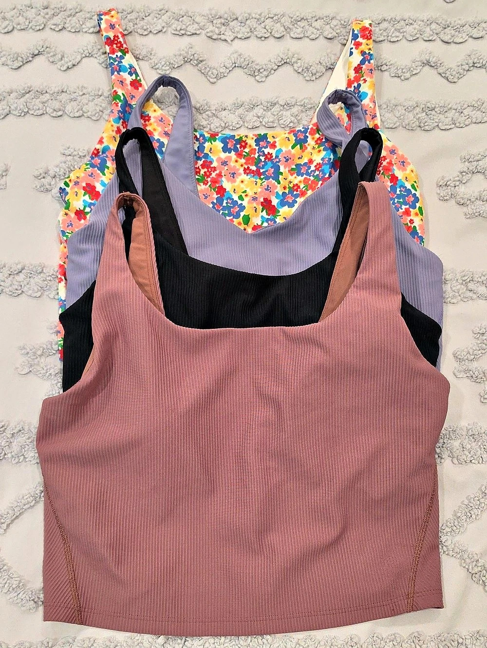 Old Navy Active Powersoft Longline Sportsbra - Go Dry - Light Support - Size L